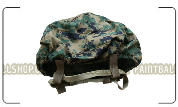 Military Helmet Cover with Cat Eye digital camo